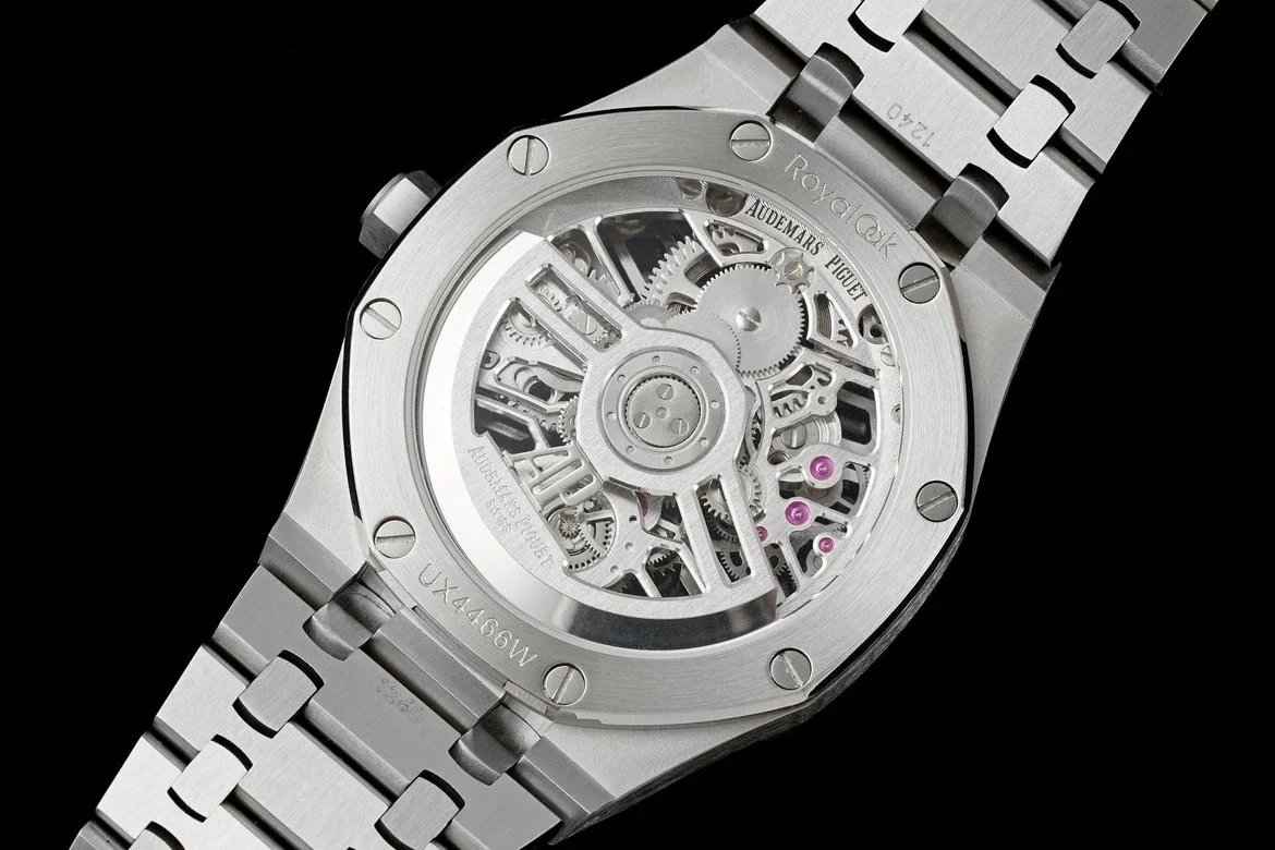 오데마 피게 로얄 오크 셀프와인딩 플라잉 투르비옹 오픈워크 스켈레톤다이얼 스틸 26735