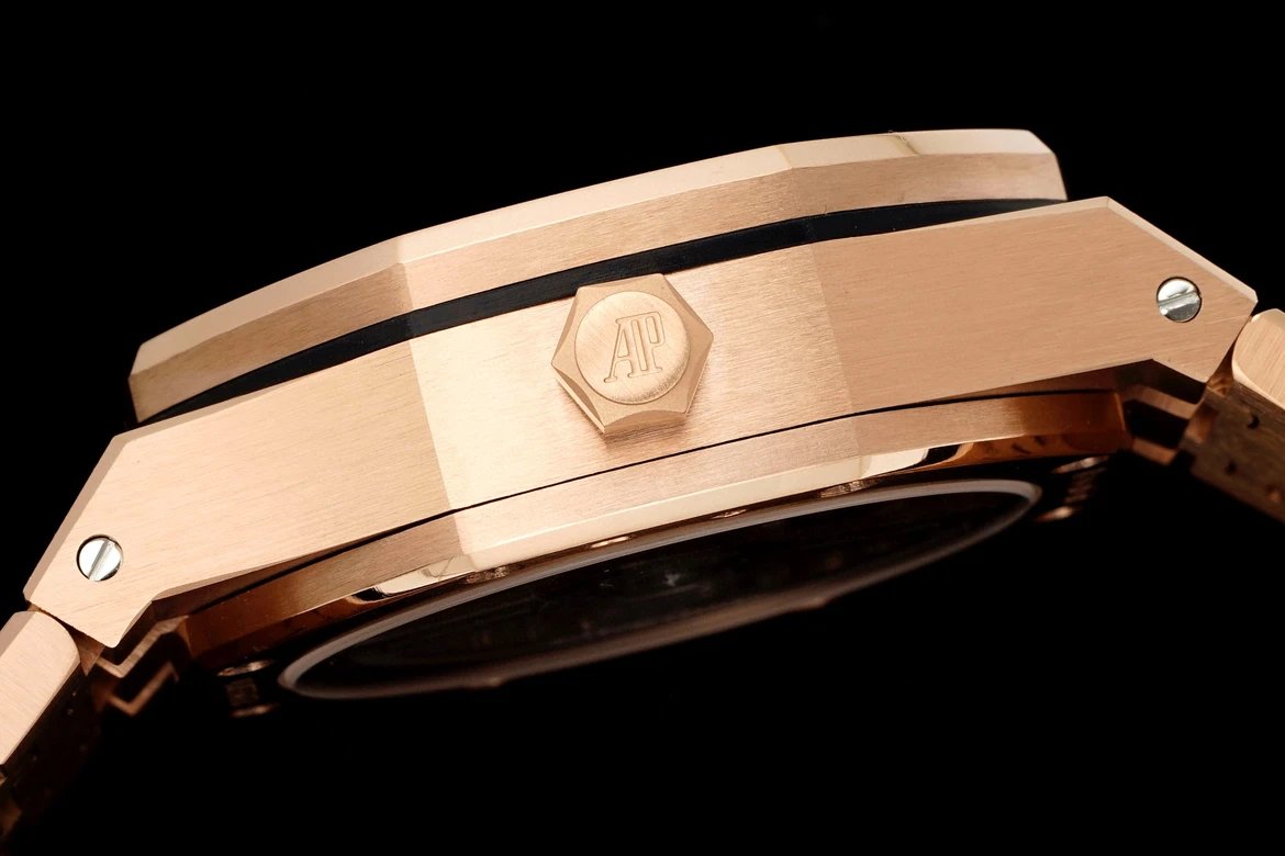 오데마 피게 로얄 오크 셀프와인딩 플라잉 투르비옹 오픈워크 스켈레톤다이얼 로즈골드 26735