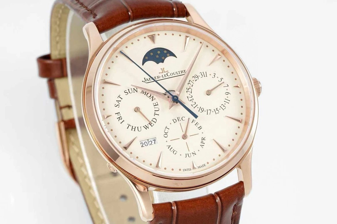 예거 르쿨트르 마스터 울트라 씬 퍼페추얼 캘린더 워치