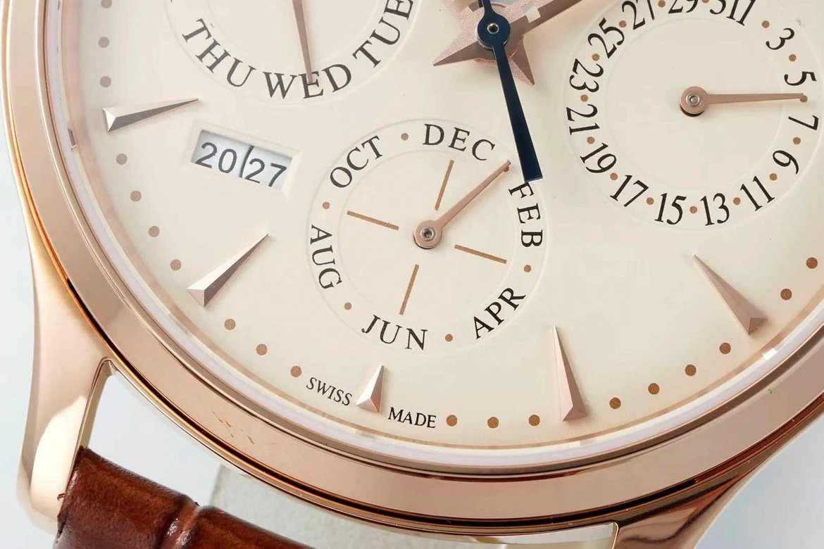 예거 르쿨트르 마스터 울트라 씬 퍼페추얼 캘린더 워치