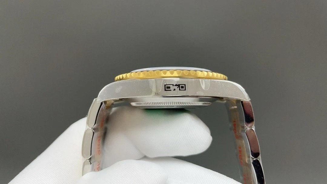 롤렉스 서브마리너 데이트 옐로우 콤비 블루