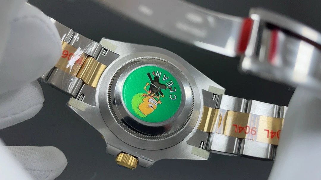 롤렉스 서브마리너 데이트 옐로우 콤비 블루