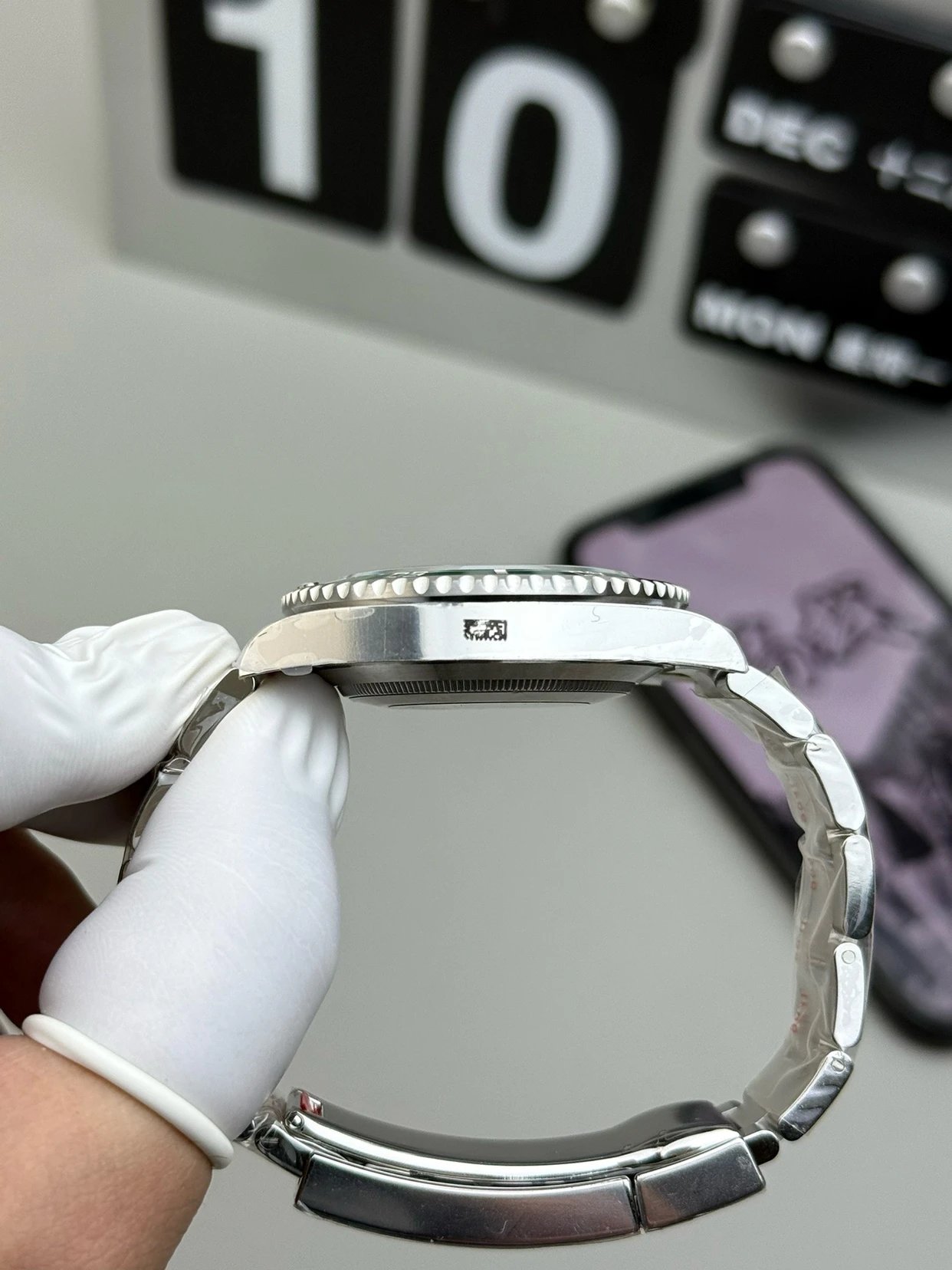 롤렉스 서브마리너 데이트 스틸 그린