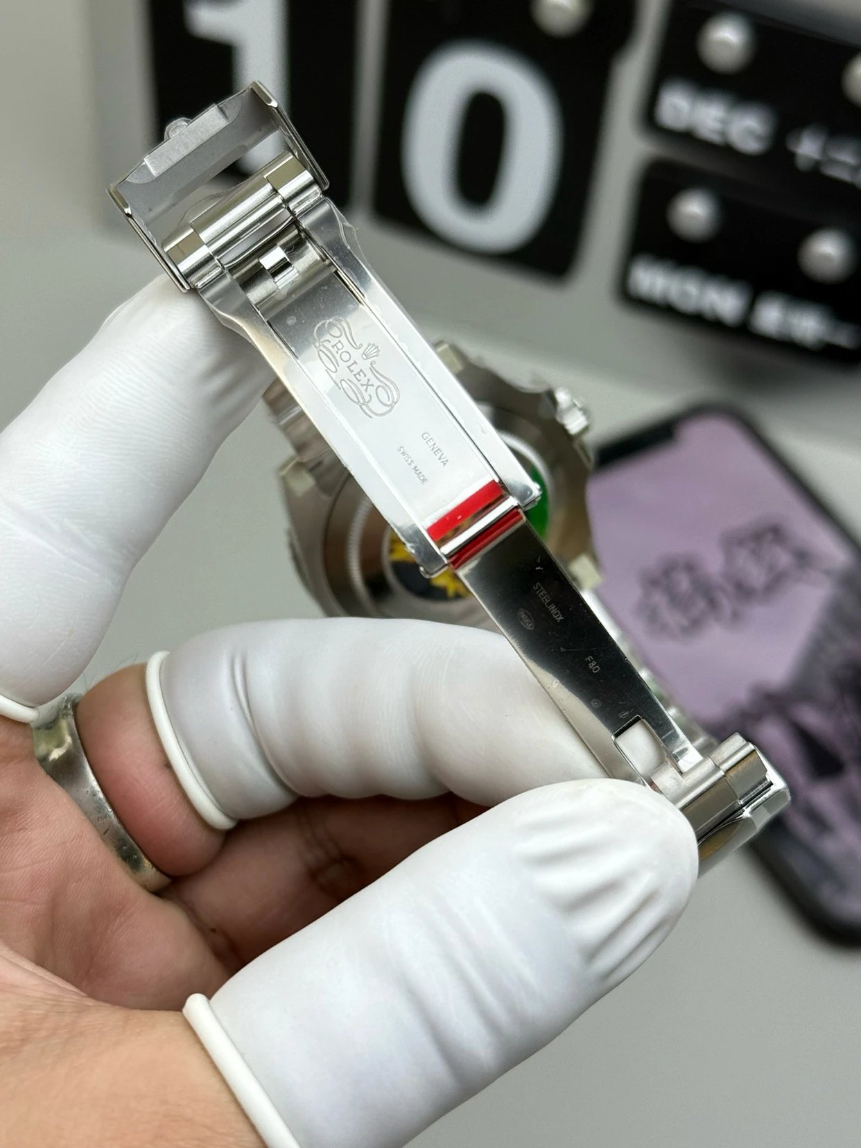 롤렉스 서브마리너 데이트 스틸 그린