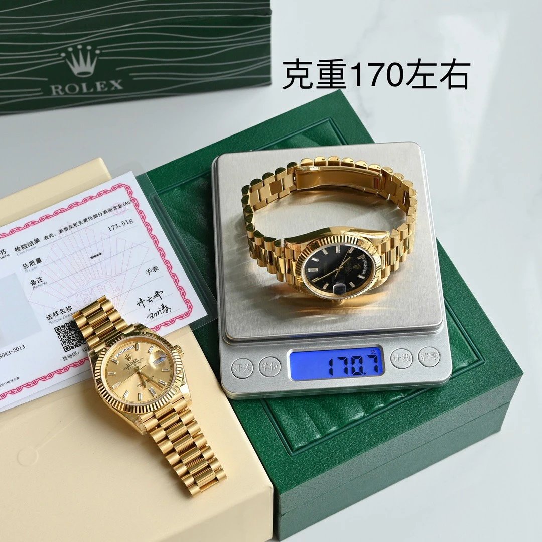 롤렉스 데이데이트 옐로우 골드 금통
