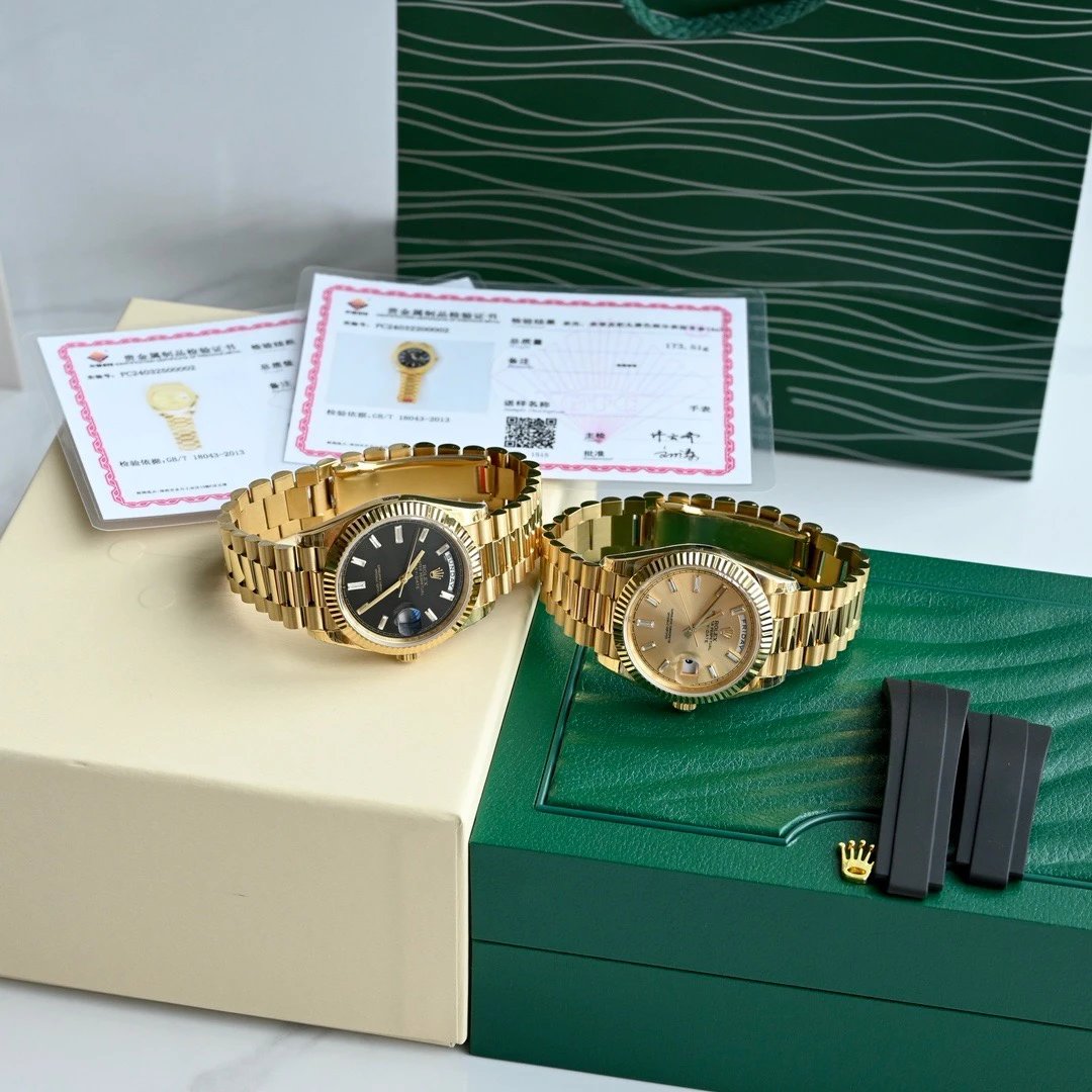 롤렉스 데이데이트 옐로우 골드 금통