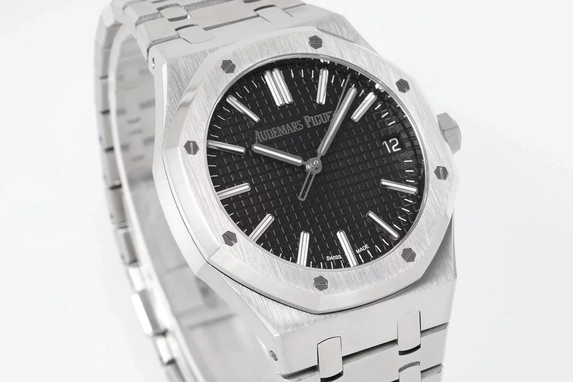 오데마 피게 로얄 오크 셀프와인딩 스틸 15500ST