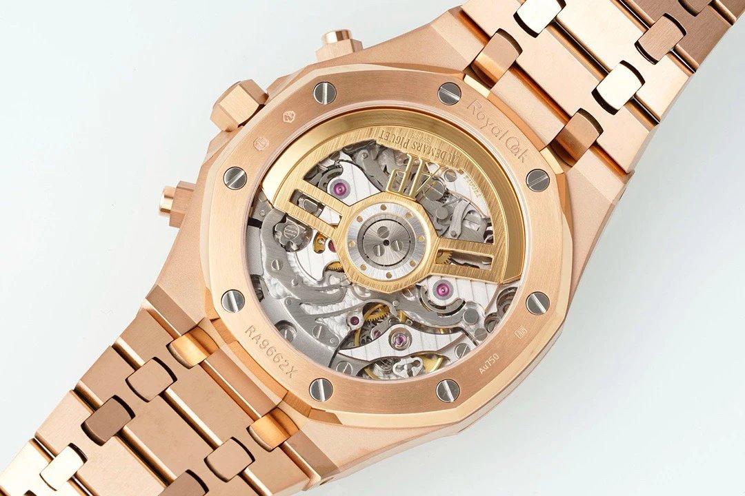 오데마 피게 로얄 오크 크로노그래프 로즈 골드