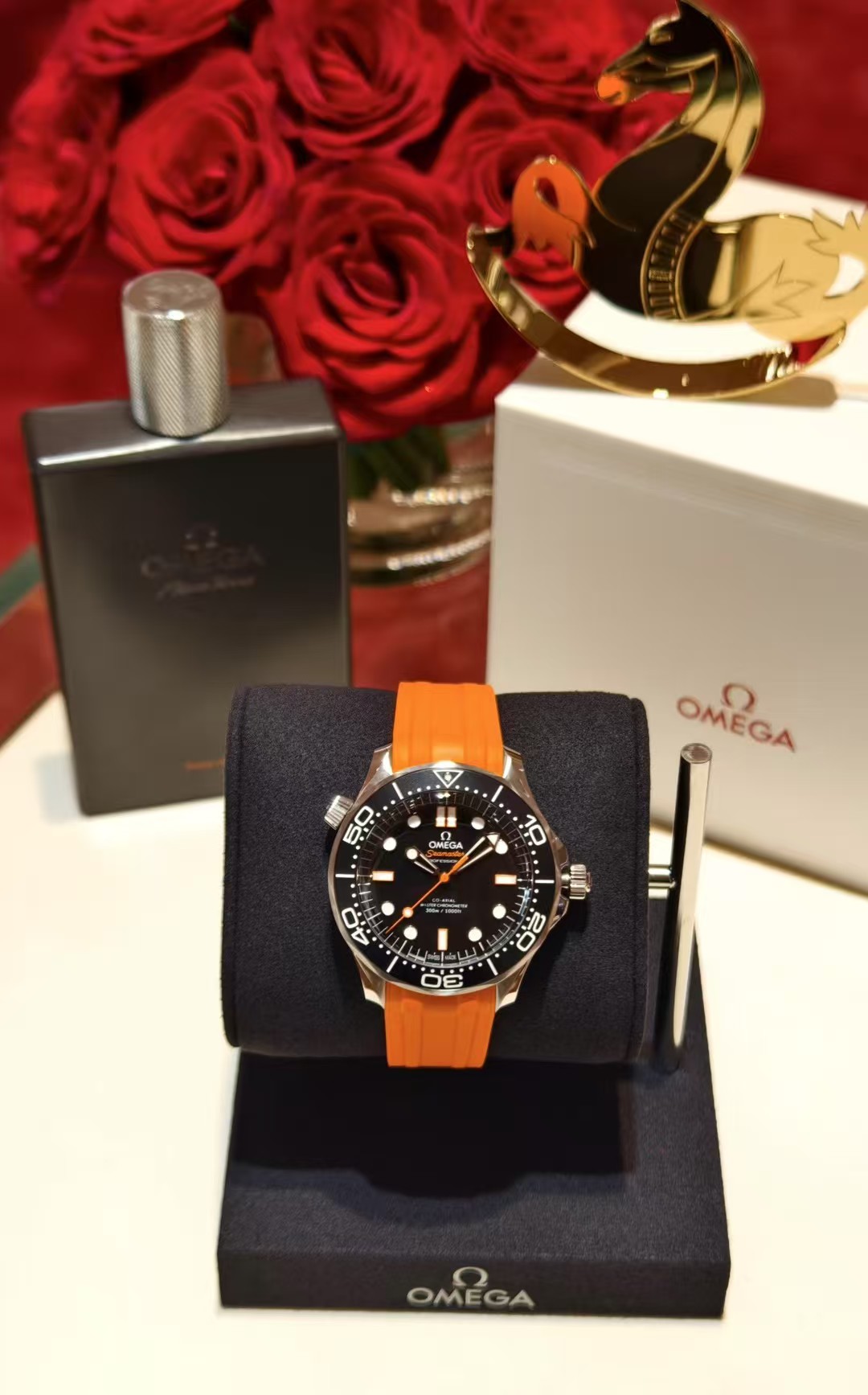 오메가 씨마스터 다이버 300M 오렌지