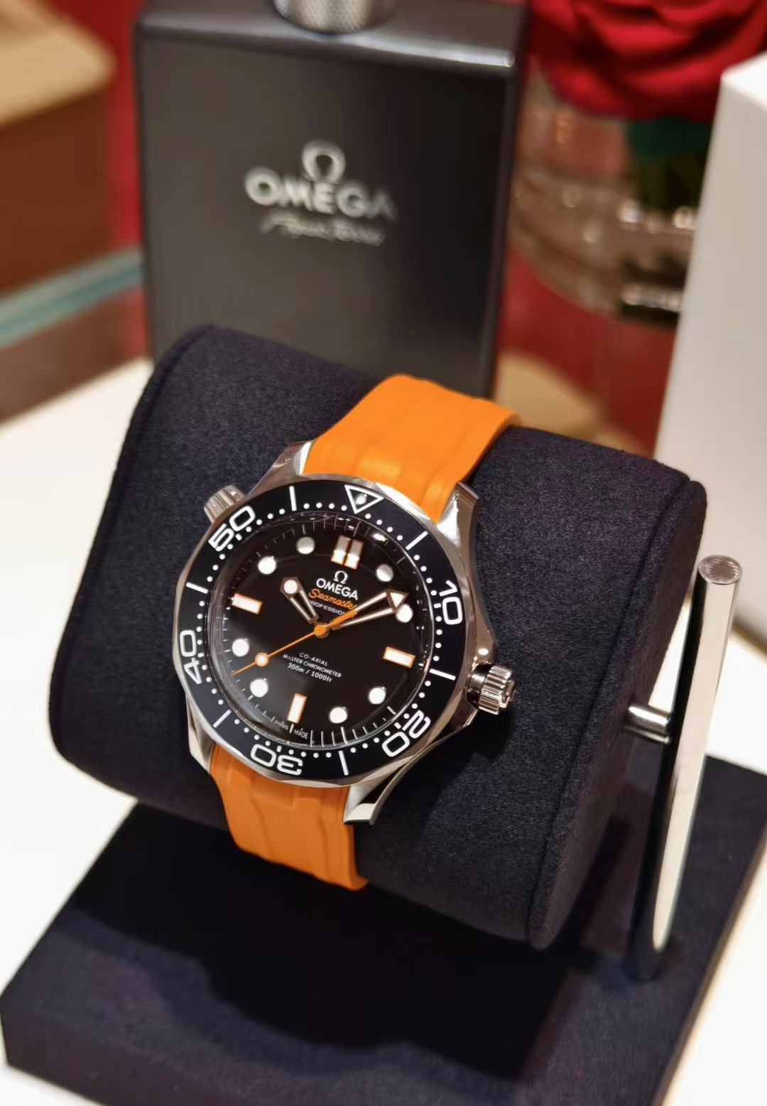 오메가 씨마스터 다이버 300M 오렌지