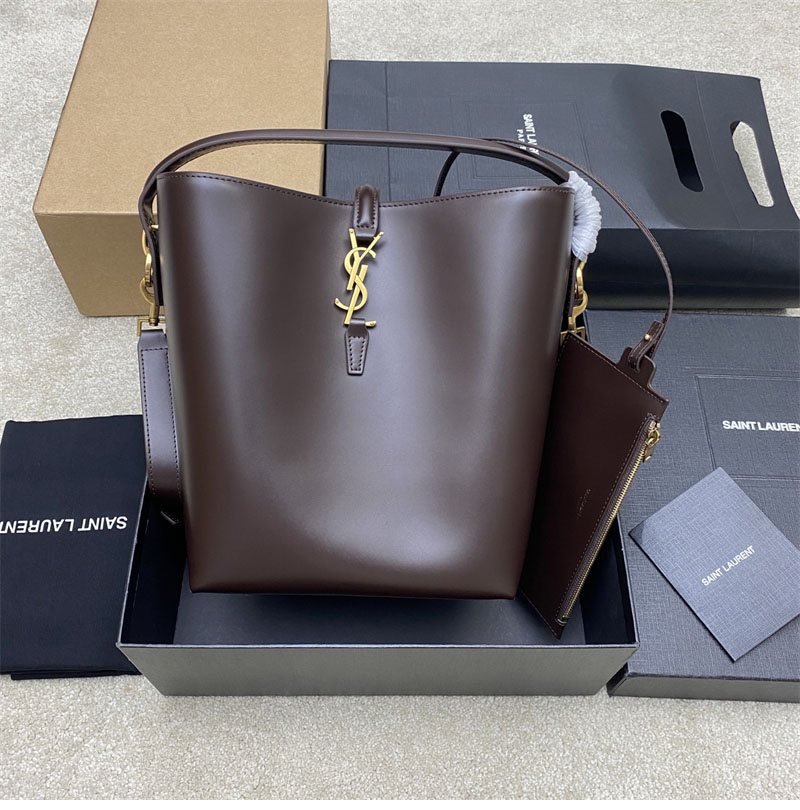 생로랑 LE 5À7 샤이니백 루즈 카베르네 742828