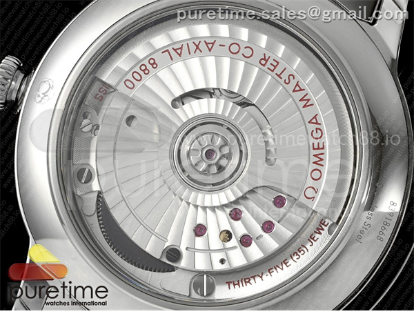 VS공장 오메가 드 빌 스틸 블루다이얼 브레이슬릿 De Ville Date SS VSF 1_1 Best Edition Blue Dial on SS Bracelet A8800