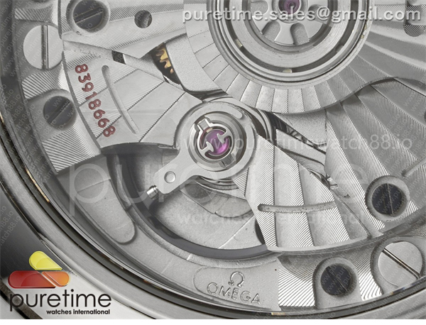 VS공장 오메가 드 빌 스틸 블루다이얼 브레이슬릿 De Ville Date SS VSF 1_1 Best Edition Blue Dial on SS Bracelet A8800