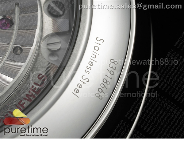 VS공장 오메가 드 빌 스틸 블루다이얼 브레이슬릿 De Ville Date SS VSF 1_1 Best Edition Blue Dial on SS Bracelet A8800