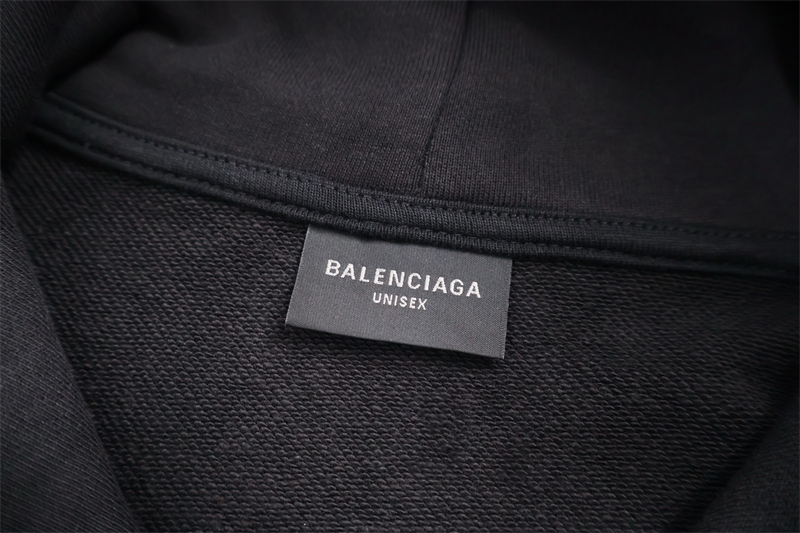 발렌시아가 나노 BB 로고 후디