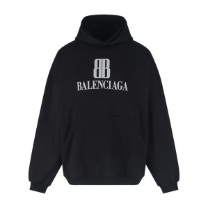 발렌시아가 나노 BB 로고 후디