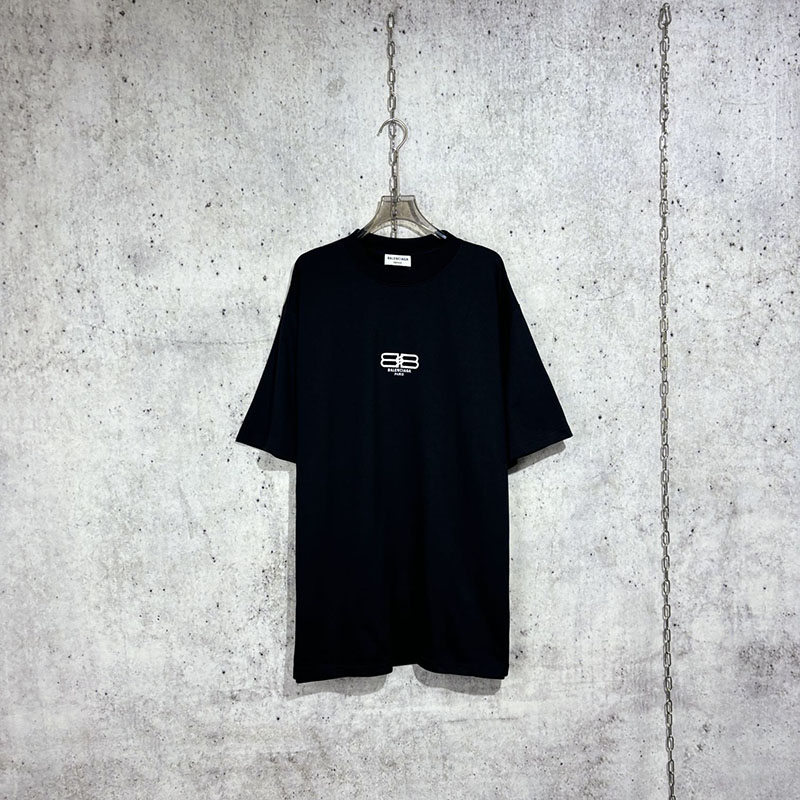 발렌시아가 BB Prais 만팔 티셔츠 블랙