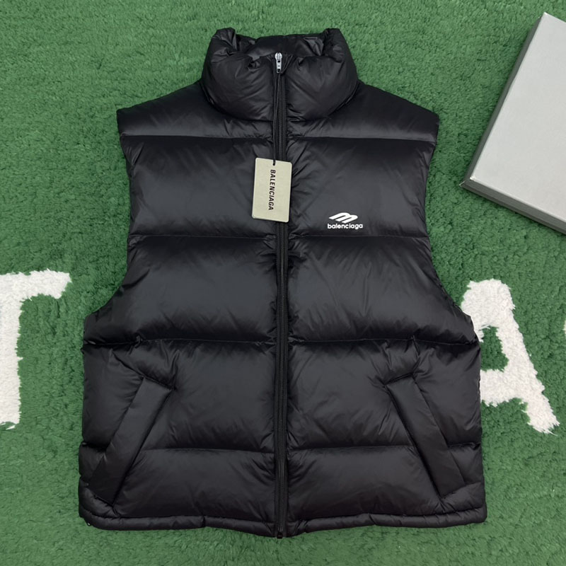 발렌시아가 3B 스포츠 아이콘 스키 푸퍼 패딩 베스트
