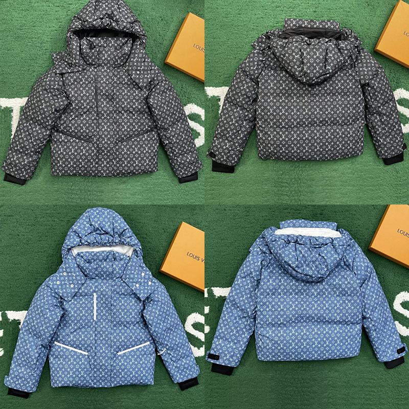 루이비통 데님 이팩트 모노그램 스키 자켓