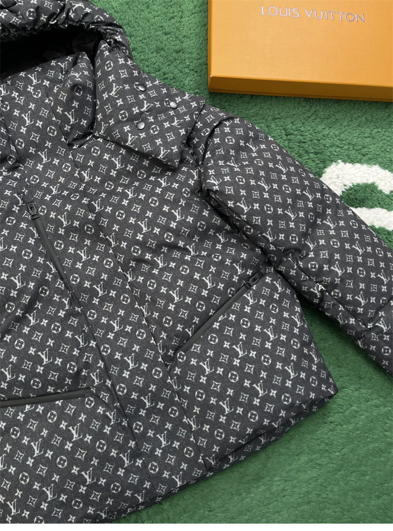 루이비통 데님 이팩트 모노그램 스키 자켓