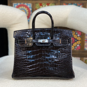 에르메스 버킨 25 악어가죽