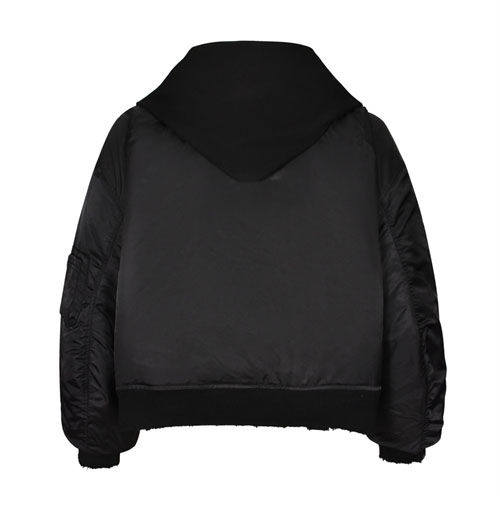 발렌시아가 24FW 크롭 항공 점퍼