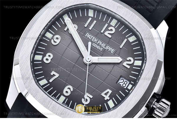3K공장 아쿠아넛 그레이다이얼 러버스트랩 Aquanaut Ref.5167 SS_RU Grey_Num 3KF V3 A330