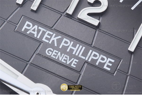 3K공장 아쿠아넛 그레이다이얼 러버스트랩 Aquanaut Ref.5167 SS_RU Grey_Num 3KF V3 A330