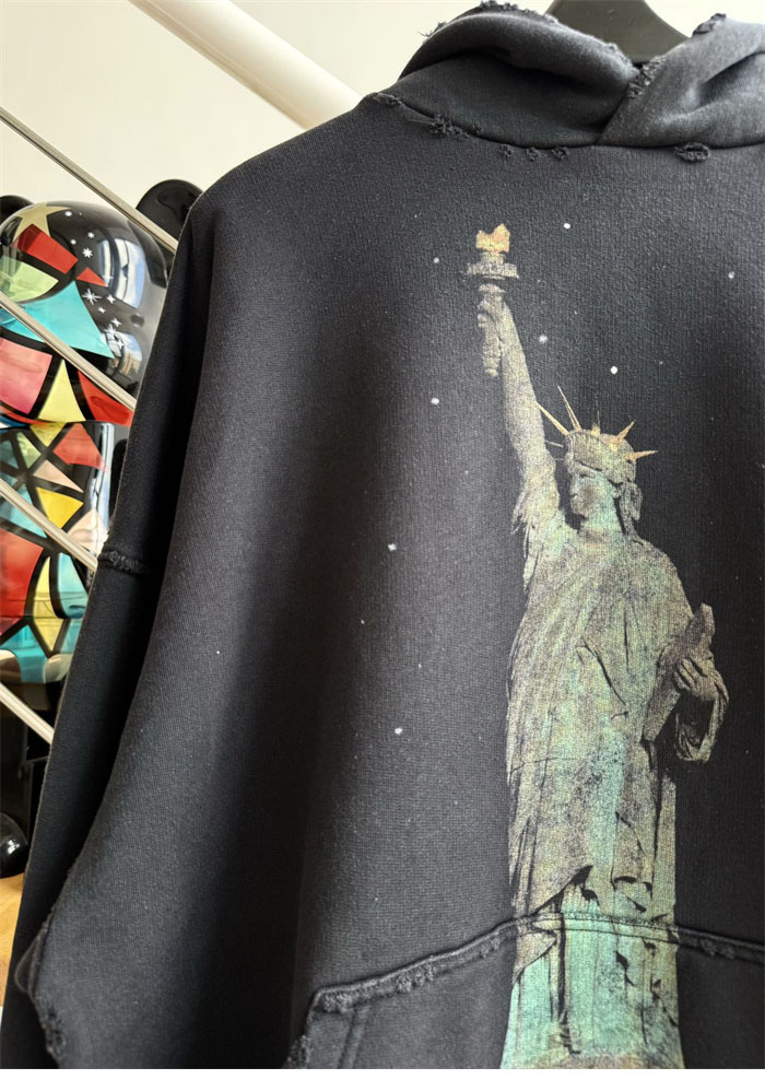 발렌시아가 파리 리버티 오버사이즈 후디