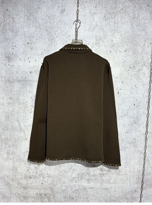 루이비통 엠브로이더드 코튼 워크웨어 자켓