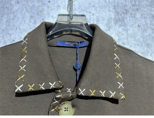 루이비통 엠브로이더드 코튼 워크웨어 자켓