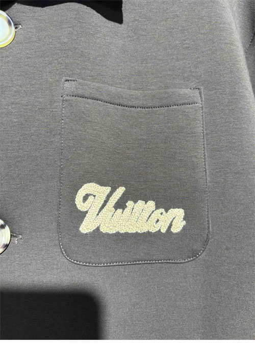 루이비통 엠브로이더드 코튼 워크웨어 자켓