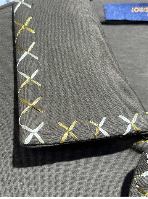 루이비통 엠브로이더드 코튼 워크웨어 자켓