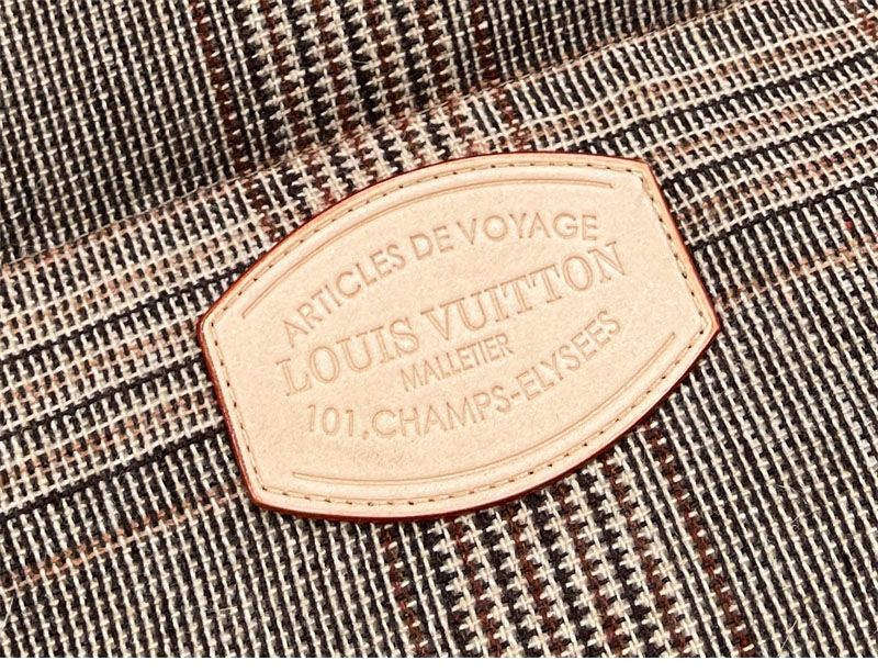 루이비통 트위드 다운 블루종