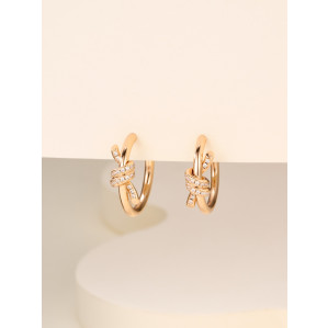 티파니 노트 후프 이어링