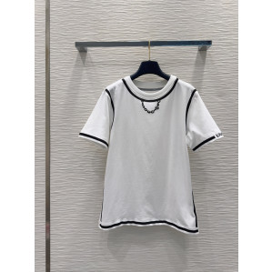 루이비통 체인 디테일 티셔츠