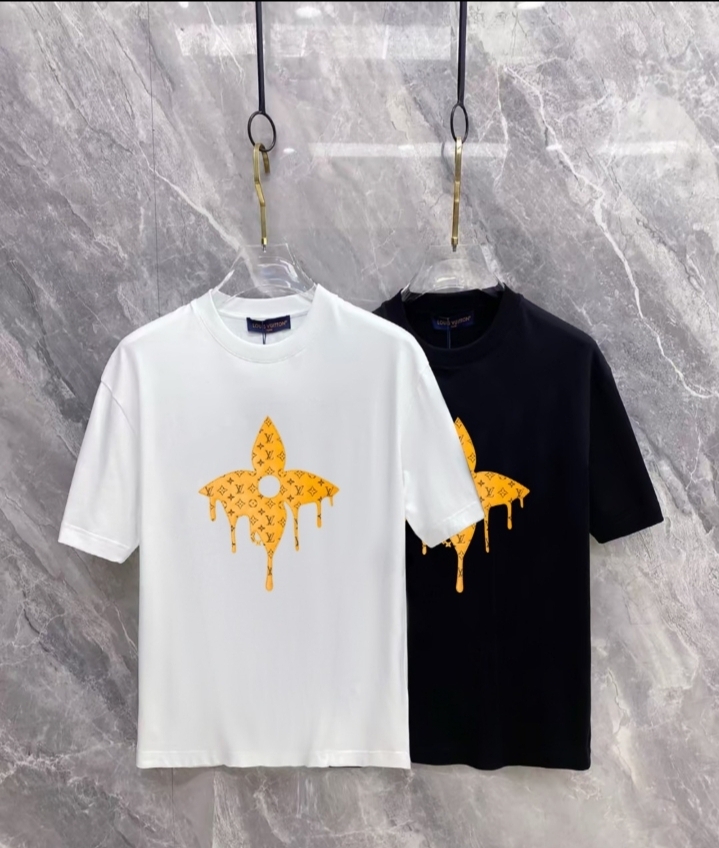 루이비통 모노그램 드리핑 플라워 티셔츠