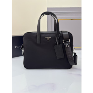 프라다 리나일론 사피아노 브리프 케이스