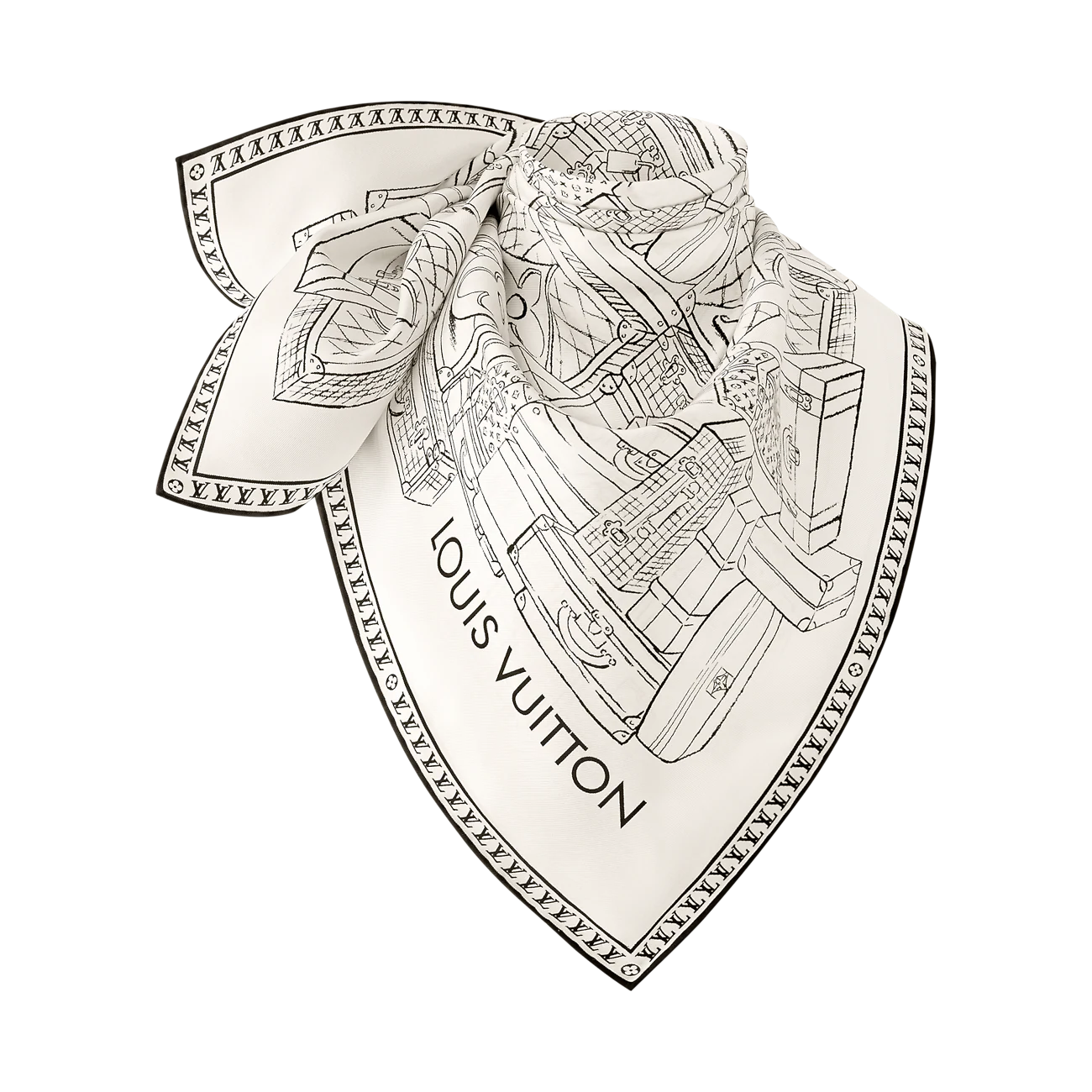 루이비통 스퀘어 90 트렁크 스택