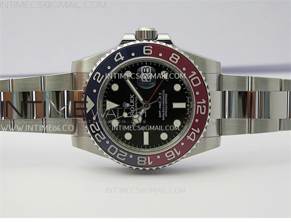 APS공장 롤렉스 GMT마스터2 BLRO 레드앤블루베젤 오이스터브레이슬릿 GMT-Master II 126710 BLRO Red_Blue Ceramic 904L SS APSF 1_1 Best Edition Blue Dial On Oyster Bracelet VR3285 CHS