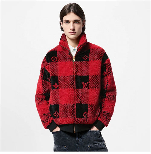 루이비통 24FW 다미에 플리스 블루종