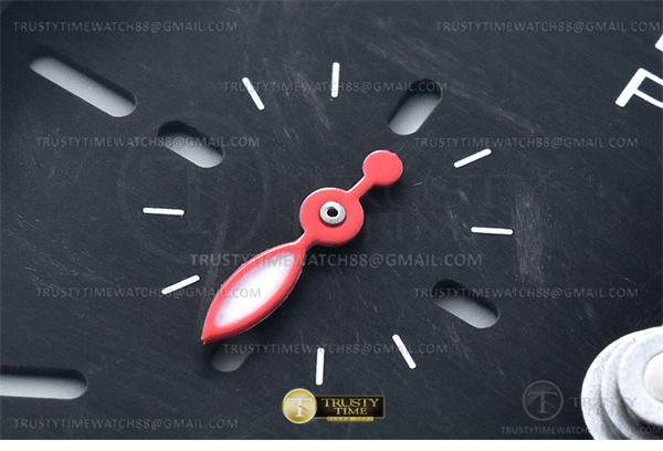 VS공장 파네라이 PAM1096 루나로사 GMT 가죽스트랩 Lum. Luna Rossa GMT TI_LE Blk VSF P9010