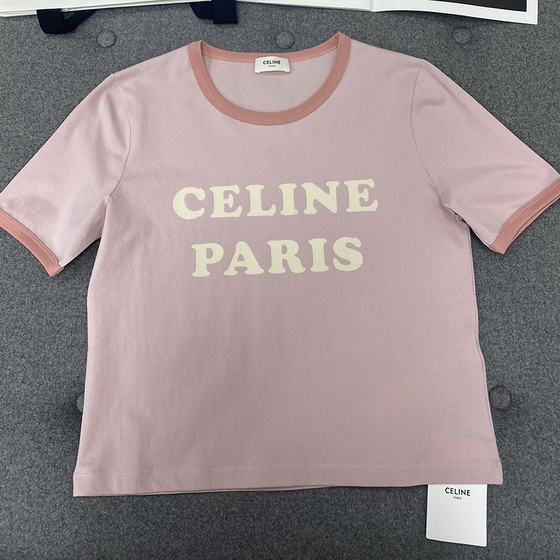 셀린느 70’s 로고 반팔 티셔츠
