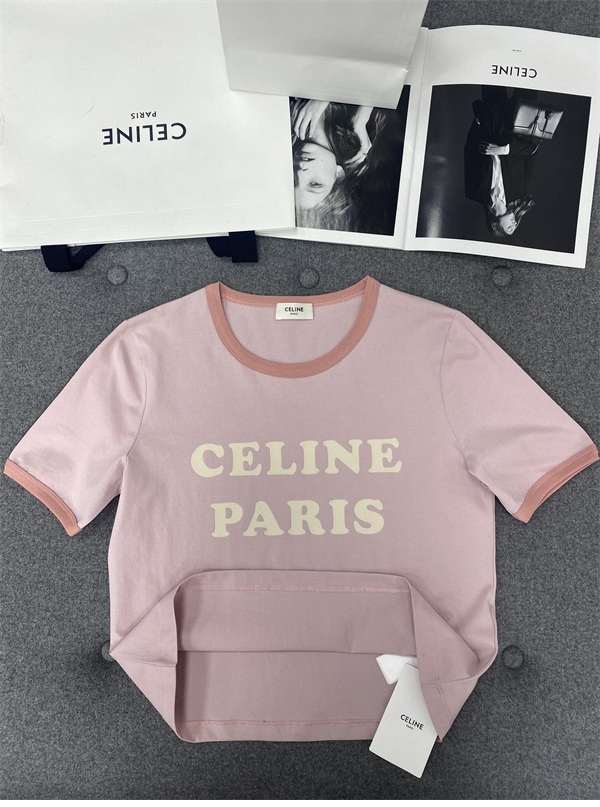 셀린느 70’s 로고 반팔 티셔츠