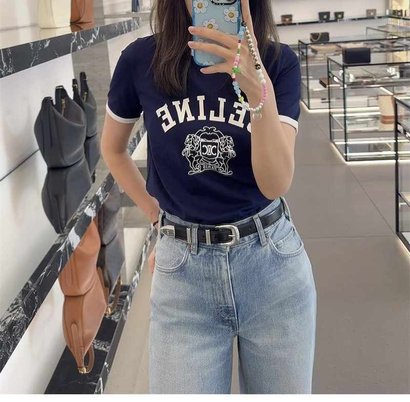 셀린느 블라종 70’s 코튼 저지 티셔츠