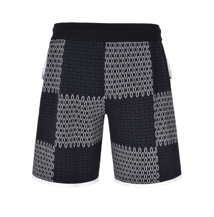 루이비통 MLVD 다미에 퀼티드 코튼 숏 팬츠