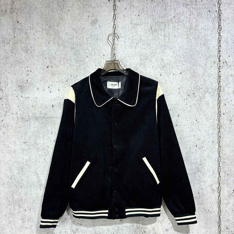 셀린느 코듀로이 테디 자켓