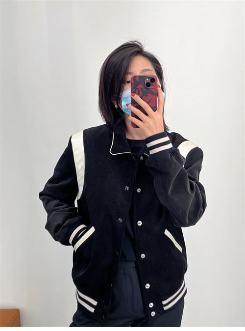 셀린느 코듀로이 테디 자켓