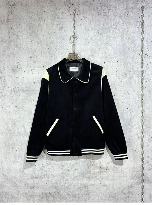 셀린느 코듀로이 테디 자켓