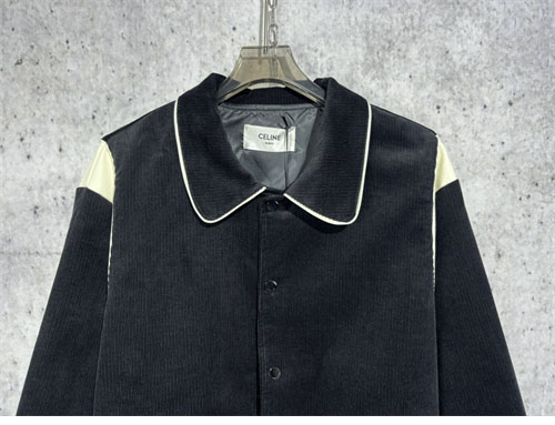 셀린느 코듀로이 테디 자켓